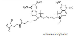 Sulfo-cyanine5.5 maleimide.png