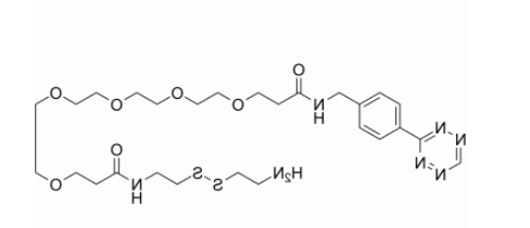 Tetrazine-PEG5-SS-amine Tetrazine-PEG5-SS-amine