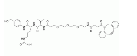 DBCO-PEG4-Propionic-Val-Cit-PAB DBCO-PEG4-Propionic-Val-Cit-PAB