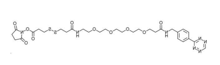 Tetrazine-PEG4-SS-NHS Tetrazine-PEG4-SS-NHS