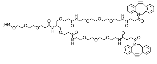 Aminooxy-PEG2-bis-PEG3-DBCO Aminooxy-PEG2-bis-PEG3-DBCO