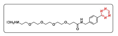 Tetrazine-PEG4-amine HCl salt Tetrazine-PEG4-amine HCl salt