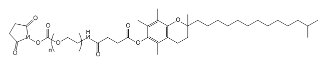Tocopherol-PEG-SC 维生素E-聚乙二醇-琥珀酰亚胺酯 Tocopherol-PEG-SC 维生素E-聚乙二醇-琥珀酰亚胺酯