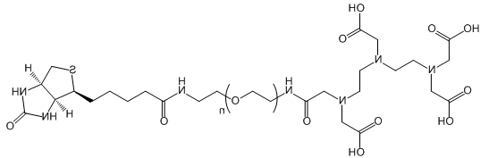 DTPA-PEG-Biotin;二乙烯三胺五醋酸-聚乙二醇-生物素 DTPA-PEG-Biotin;二乙烯三胺五醋酸-聚乙二醇-生物素