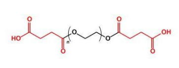 SA-PEG-SA;二丁二酸基聚乙二醇;Succinic Acid-PEG-Succinic Acid SA-PEG-SA;二丁二酸基聚乙二醇;Succinic Acid-PEG-Succinic Acid