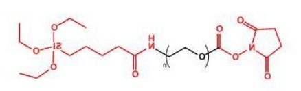 NHS-PEG-Silane;活性酯聚乙二醇硅烷;Silane-PEG-NHS NHS-PEG-Silane;活性酯聚乙二醇硅烷;Silane-PEG-NHS
