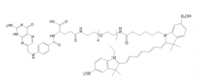 Cy7-PEG-Folate;Cy7-聚乙二醇-叶酸 Cy7-PEG-Folate;Cy7-聚乙二醇-叶酸