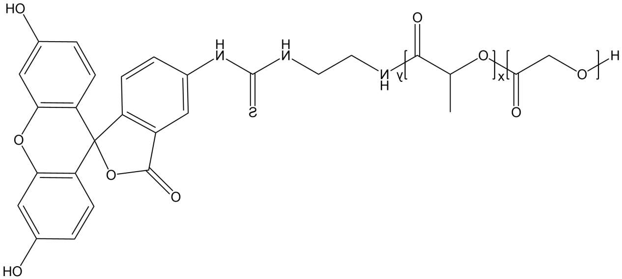 PLGA-FITC，聚(D,L-丙交酯-co-乙交酯)-异硫氰基荧光素