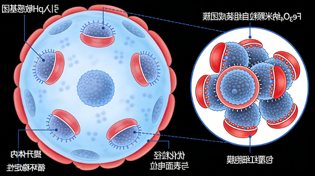 细胞膜包覆Fe₃O₄纳米团簇定制（靶向递送场景）