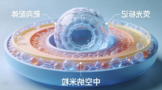荧光标记/靶向配体修饰中空纳米粒定制