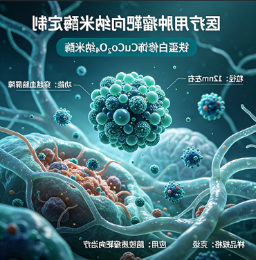 医疗用肿瘤靶向纳米酶定制（药企合作）