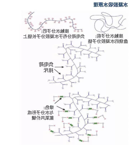 聚合物和凝胶的区别,水凝胶的吸水原理
