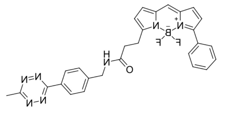 BDP R6G tetrazine, Borondipyrromethene dye,BODIPY类氟化硼二吡咯类荧光染料