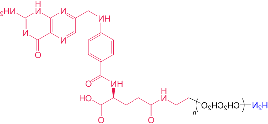NH2-PEG-FA MW:2K/氨基聚乙二醇叶酸/叶酸聚乙二醇氨基/别名:氨基PEG叶酸
