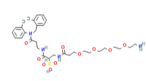 DBCO-磺基-PEG(4)-NH2 DBCO-磺基-PEG(4)-NH2